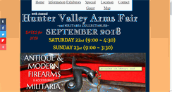 Desktop Screenshot of huntervalleyarmsfair.com