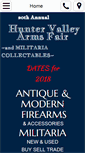 Mobile Screenshot of huntervalleyarmsfair.com